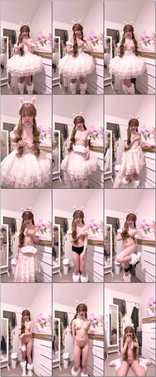 极品美少女穿着洛丽塔自慰流出，白瞎了那张初恋脸