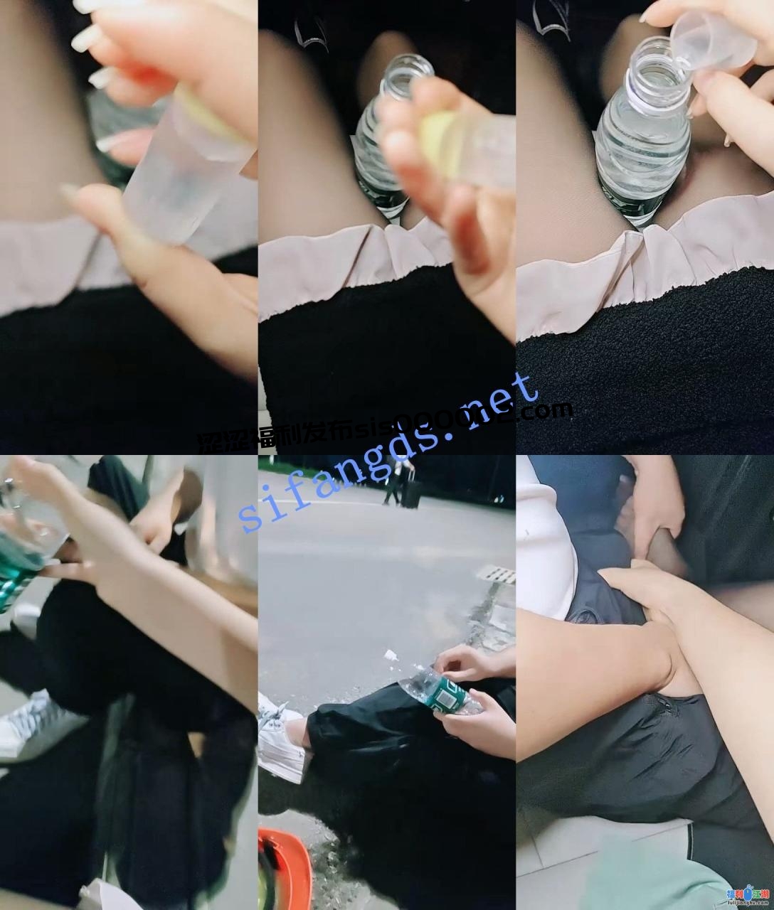 ♆♆【妙妙】夹子音少女~! 户外下药~沟搭小鲜肉~无套3P轮射【3.67G】