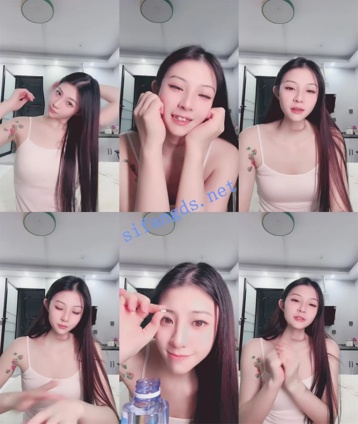 女神从头到脚都美~【汐汐】全开~道具自慰~呜咽狂野插入