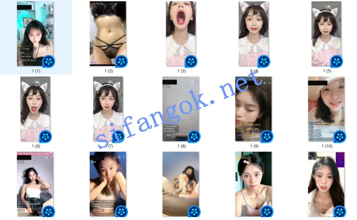 ✅高颜值美女一对一❤️打飞机专用淫言骚语频出49V合集5