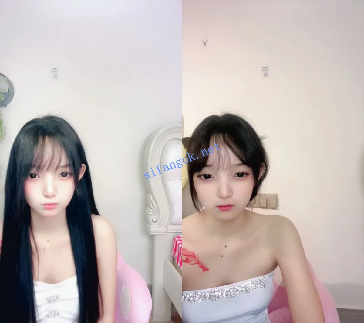 ██平台第一，逆天颜值【鬼鬼啊】为什么女孩的白浆好多