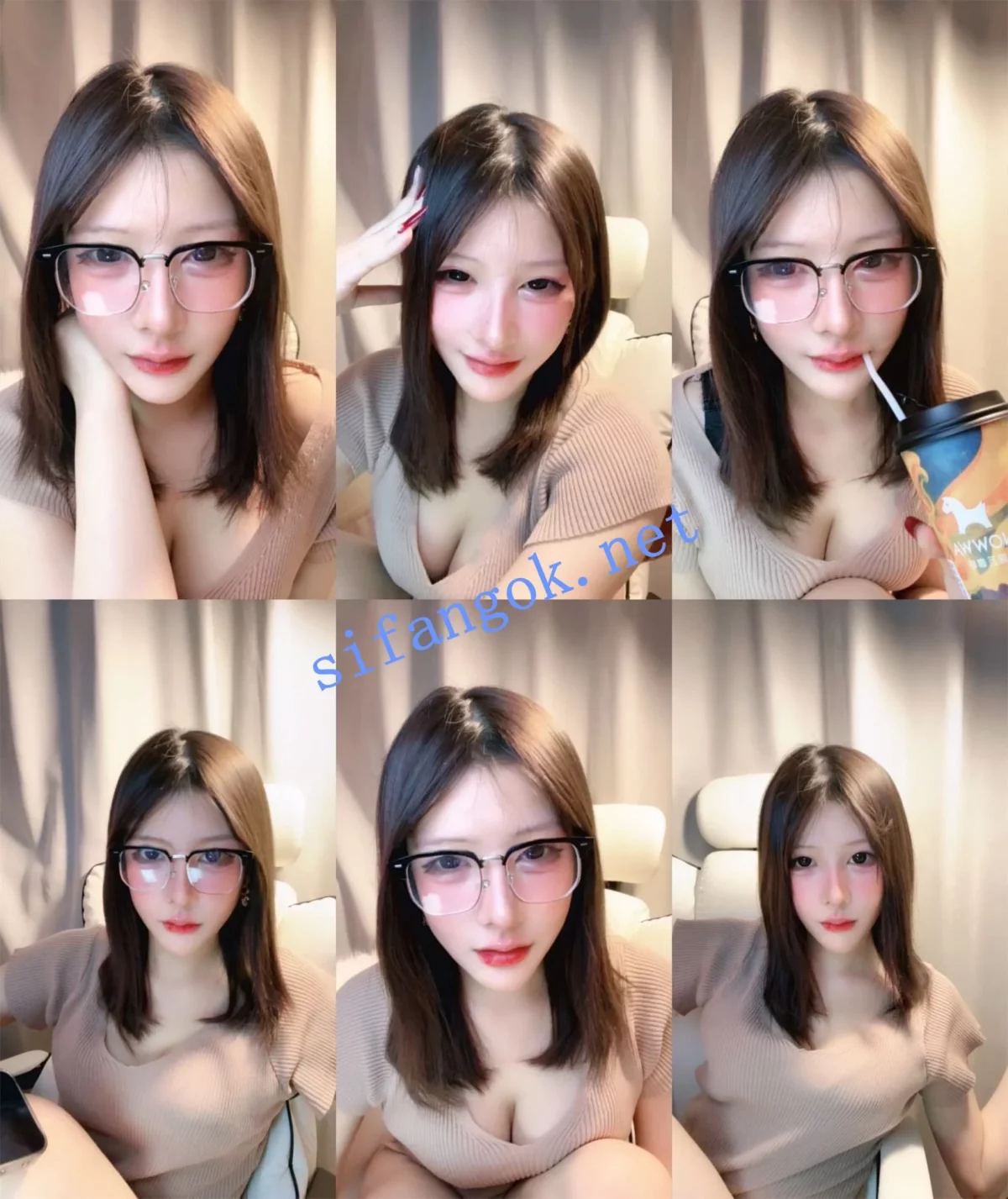 兄弟们！最正宗网红脸来了！美到炸~【猪猪侠】道具自慰~爽