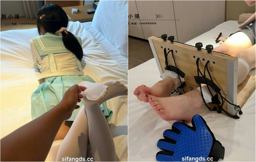 【重磅】恋足大神【酥小强】VIP群付费 摸奶 摸私处等【10V227P+4.11G】