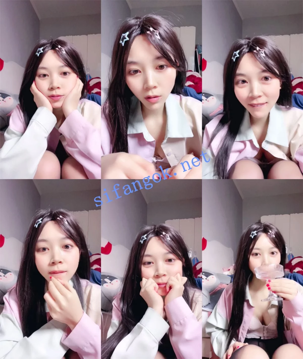 疯狂推荐！清纯校花下海！好美~【女大】道具自慰！超过瘾~