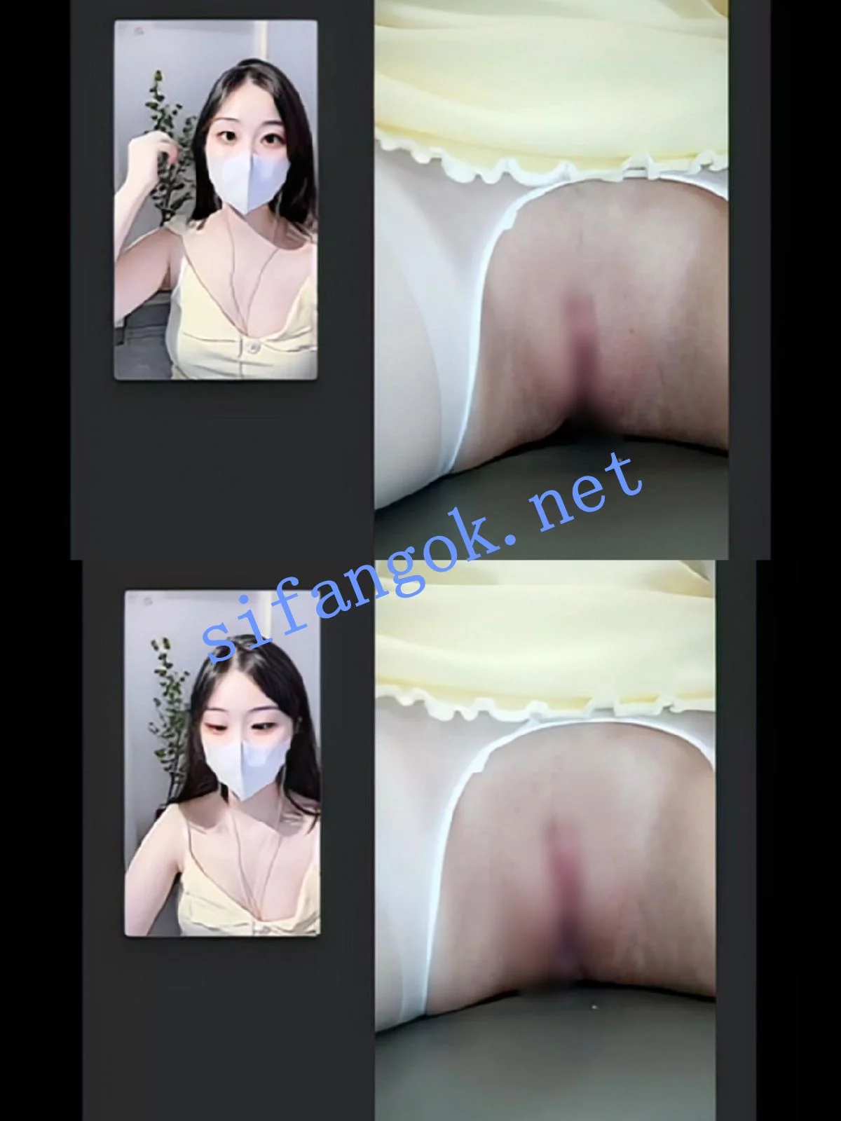 B站 反差博主【双视角 玥玥】无毛小鲍鱼非常粉嫩 极品