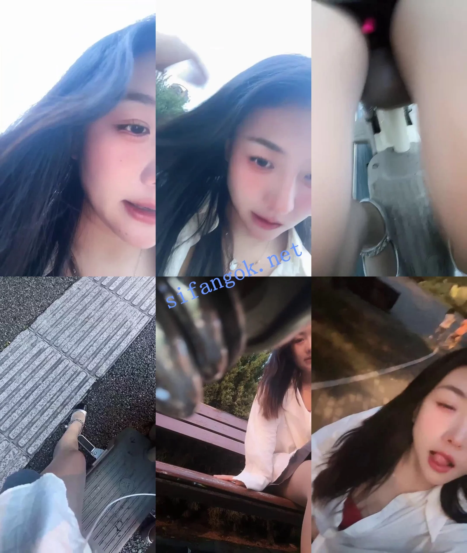 ♈户外 【野菜呀】 美女骑车塞跳蛋~路边.商场.卫生间~潮喷~